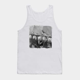 White Bells Flower Tank Top